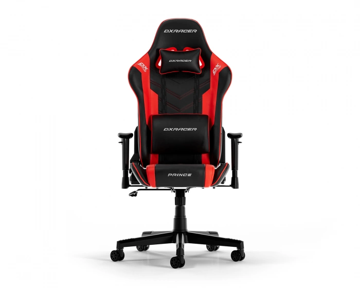 DXRacer PRINCE L Sort & Rød PVC Læder