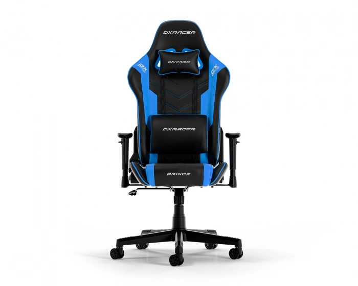 DXRacer PRINCE L Sort & Blå PVC Læder