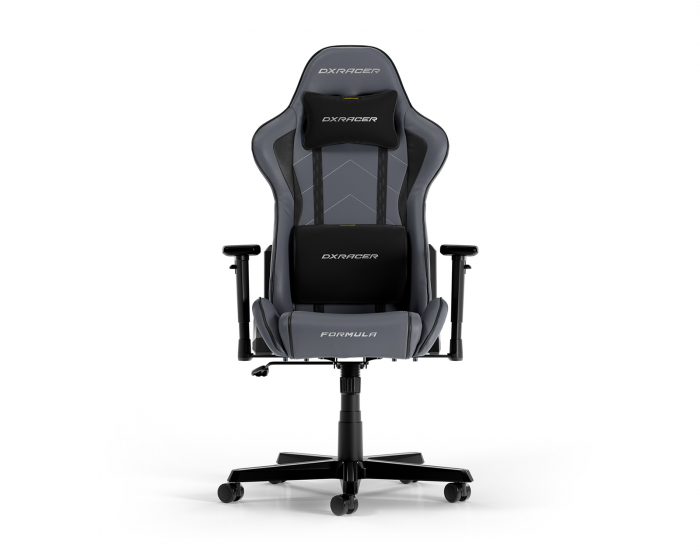 DXRacer FORMULA L Grå & Sort PVC Læder