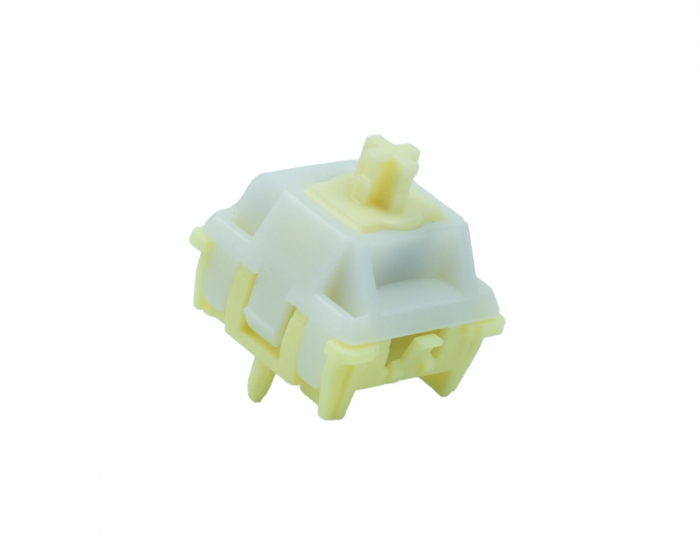 Gateron Ukeebs Snowy Yellow Magnetisk Lineær Switch