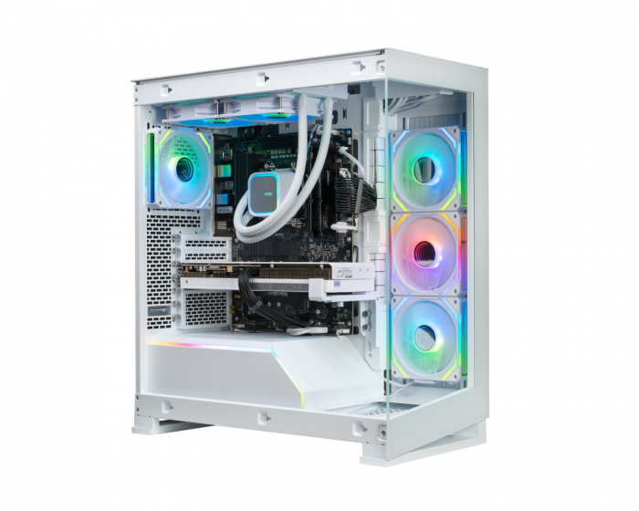 Shark Gaming Shark RGBeast White R700 Gaming-PC - RX9070 XT - Ryzen 7 9700X