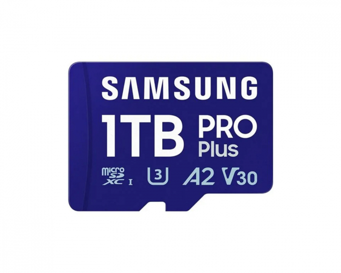 Samsung PRO Plus microSDXC 1TB & SD adapter - Hukommelsekort