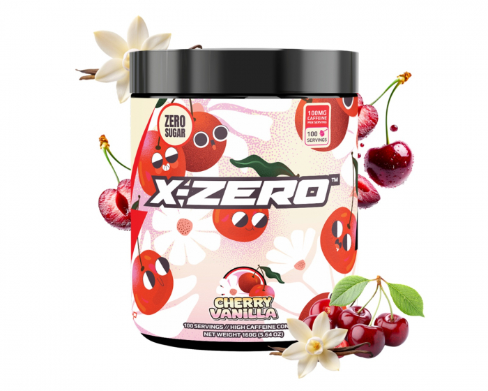 X-Gamer Cherry Vanilla - 100 Portioner