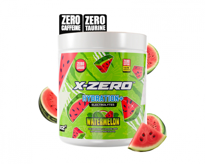 X-Gamer Vandmelon - Hydration+ - 100 Portioner