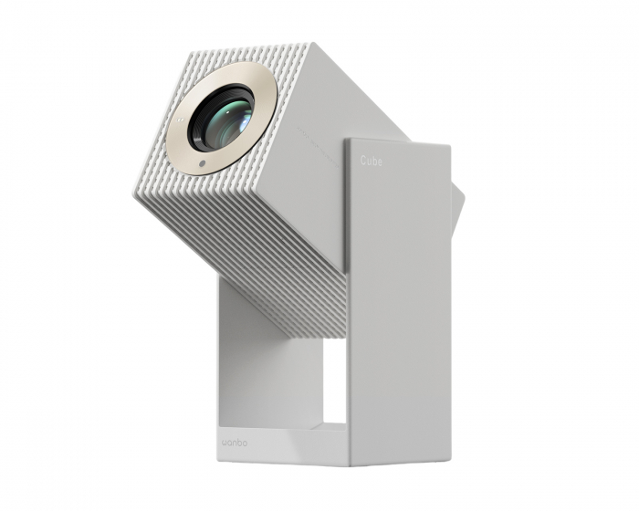 Wanbo Cube 2 Pro - Smart Projektor - 500 ANSI, 1080p, Google TV - Hvid