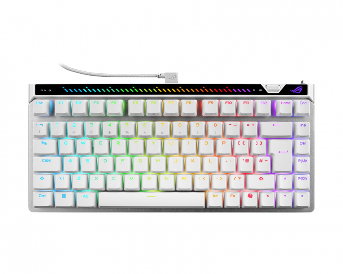 Asus ROG Falchion Ace 75 HE Tastatur - Hvid [ROG HFX V2]