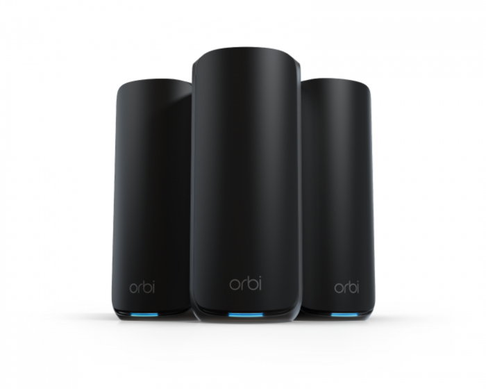 Netgear Orbi 870 Series Tri-Band WiFi 7 Mesh 3-Pack - Sort