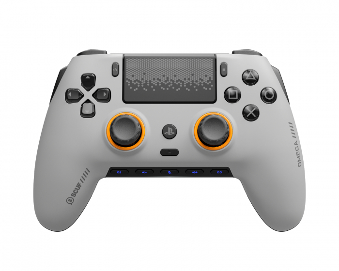 Scuf Omega Trådløs TMR Controller til PS5 & PC – Lysegrå