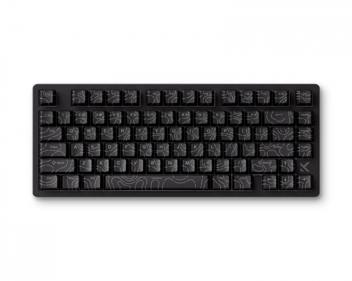 MCHOSE Jet 75 E‑sport Tastatur - Black Topographic [Kailh Magnetic God Switch]