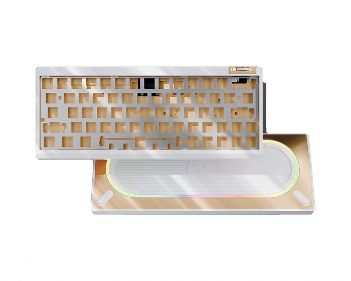 Wuque Studio Zoom64 Case Kit - Moonstone White