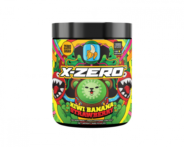 X-Gamer X-Zero Kiwi Banana - 100 Portioner