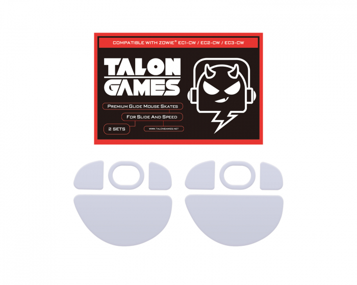 TalonGames Mouse Skates til ZOWIE EC-CW Series (Afrundede)
