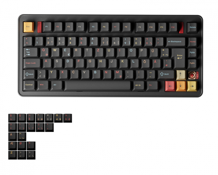 Ticktype Evo75 ISO Tastatur - Nebula [Rye Linear]