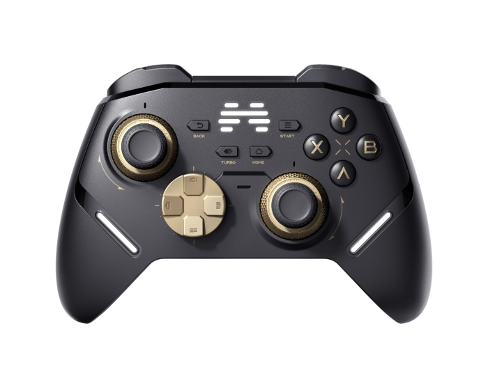 BEITONG KP40 Trådløs Hall-Effekt Kontroller med Opladningsdock - Golden Black