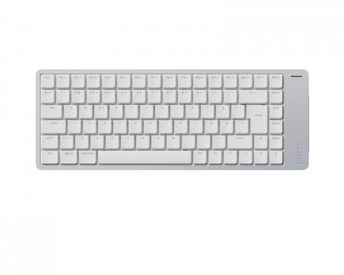 Lofree Flow 2 84 Lavprofil Mekanisk Tastatur [Kailh Void Silent Linear] – Hvid