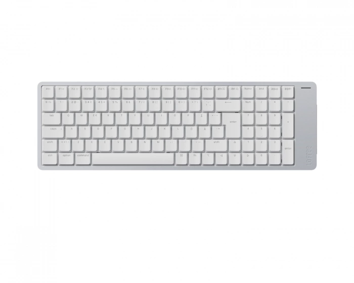 Lofree Flow 2 100 Lavprofil Mekanisk Tastatur [Kailh Surfer Linear] – Hvid