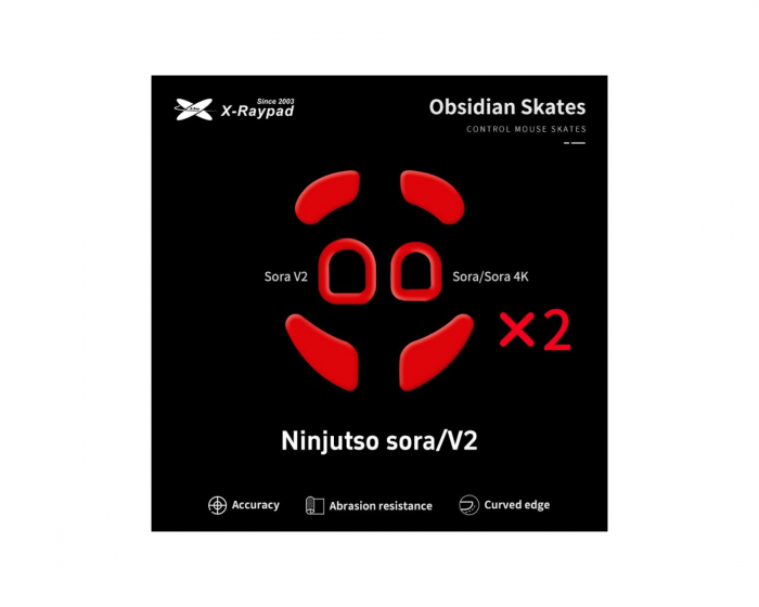 X-raypad Obsidian Muse Skates til Ninjutso Sora / 4K / Sora V2
