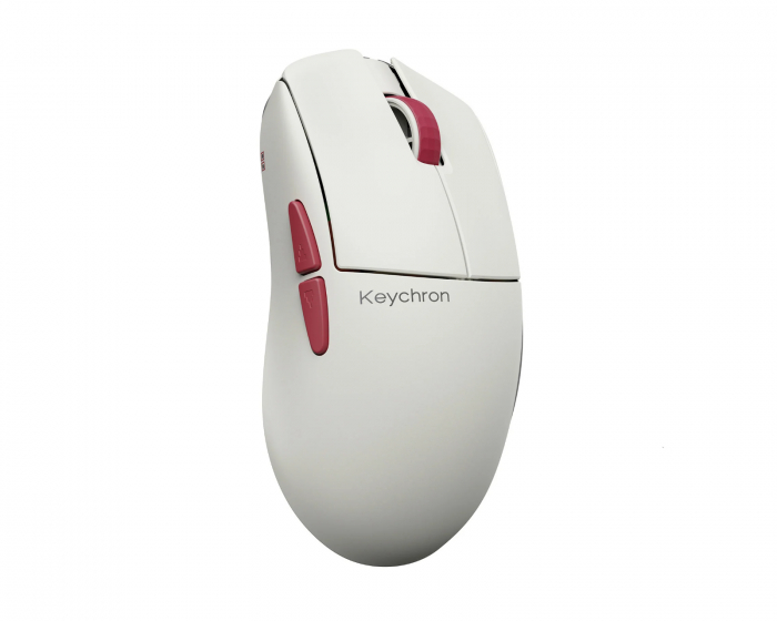 Keychron G4 8K Trådløs Mus - Hvid