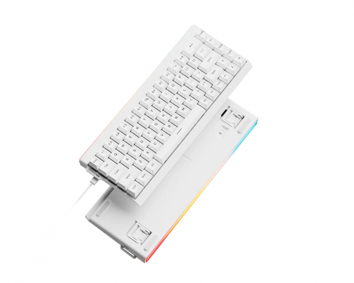 EWEADN DK68 Magnetic HE Tastatur ANSI [Gateron Wuji] - Hvid