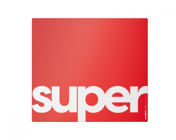 Superglide Glas Musemåtte v3 XLE - Type-S - Rød