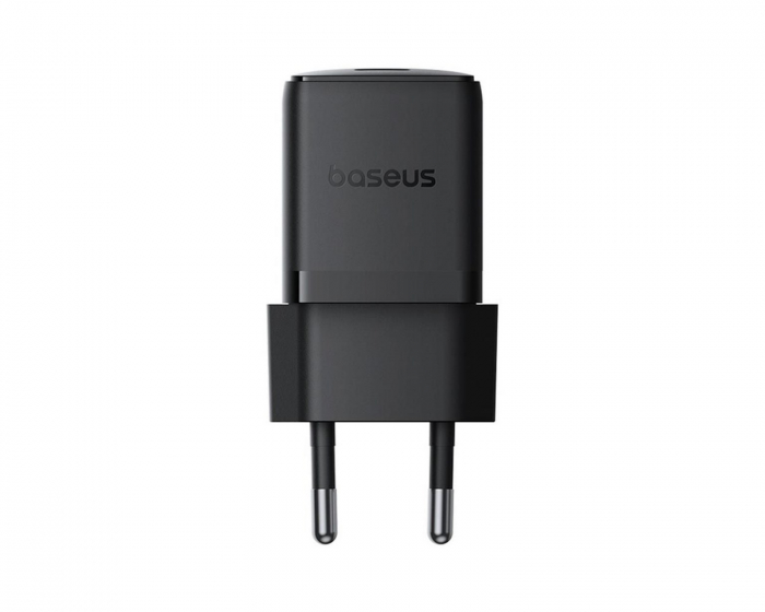 Baseus Palm Hurtiglader C+U 30W - Sort