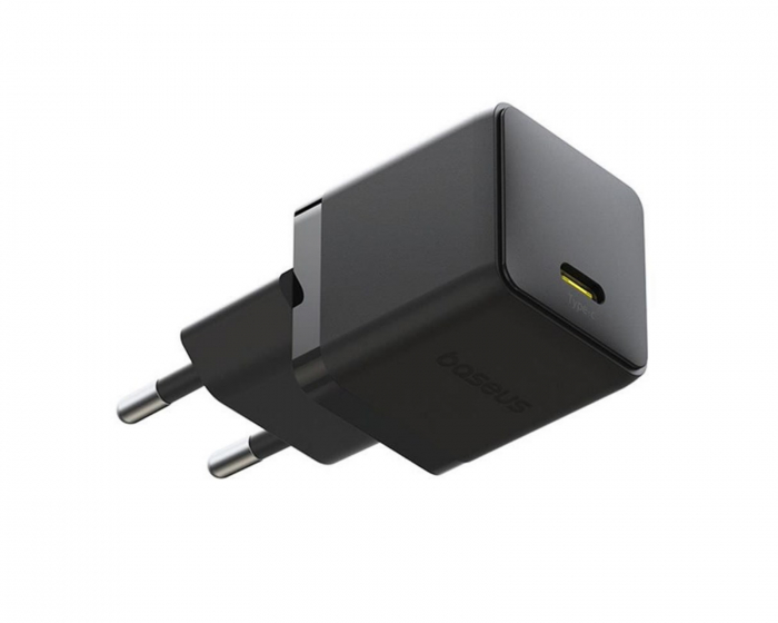 Baseus Palm Hurtiglader C+U 30W - Sort