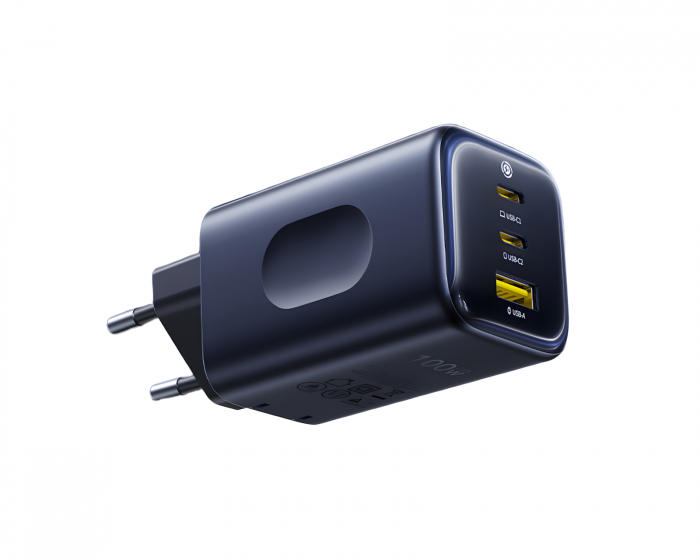 Baseus PicoGo AE11 Hurtiglader 2C+U 100W - Sort