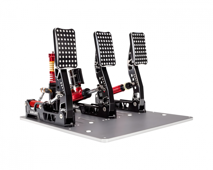 Simagic P2000 Hydrauliske Sim Racing-pedaler 100kg - 3-pedalsæt