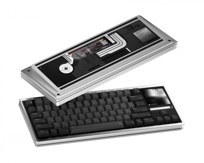 Milkyway Mass80 Barebone ISO/ANSI WK - Anodized Silver
