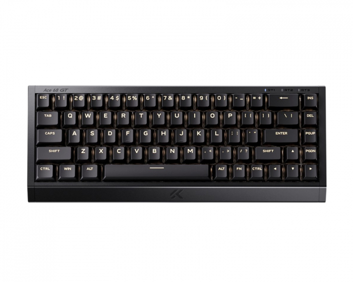 MCHOSE Ace 68 GT Hall Effect Magnetisk Gamingtastatur ANSI - Black Gold