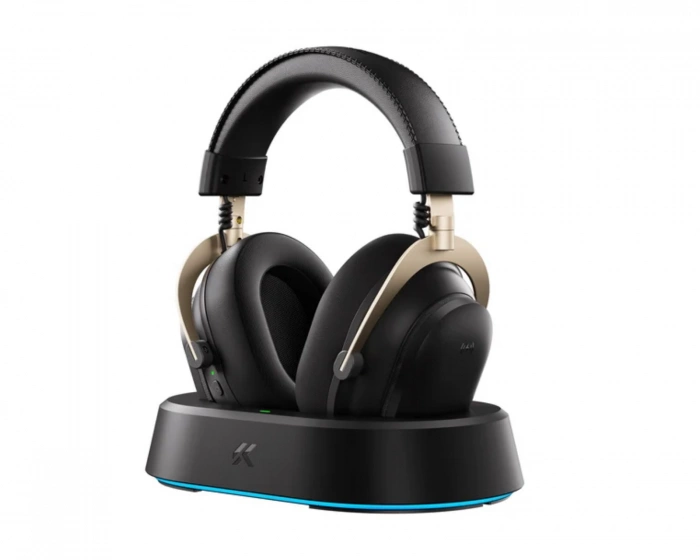 MCHOSE V9 Turbo Wireless Headset - Black Gold