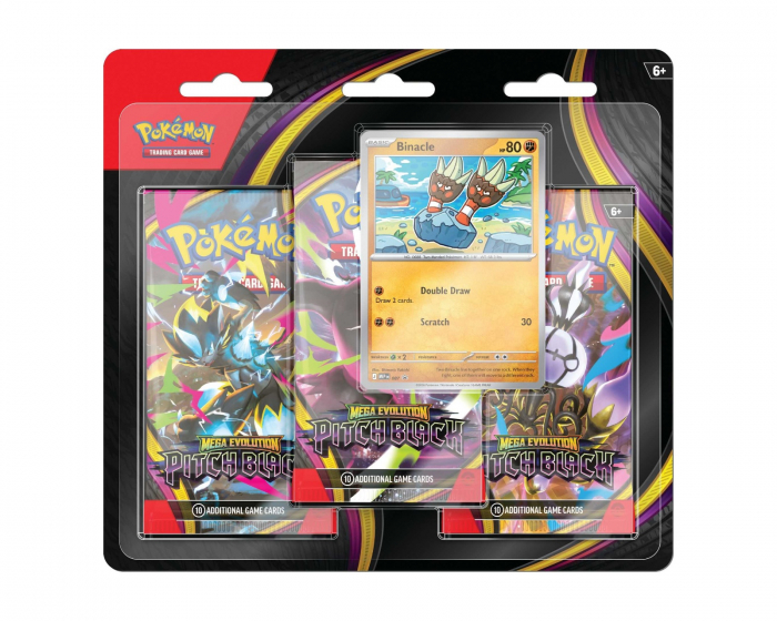 Pokémon ME05: Pitch Black - 3-Pack Blister