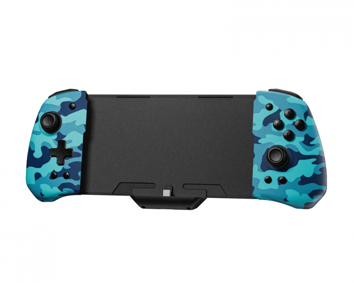 Funlab Luminpad Gripcon Controller til Nintendo Switch - Camouflage Blue