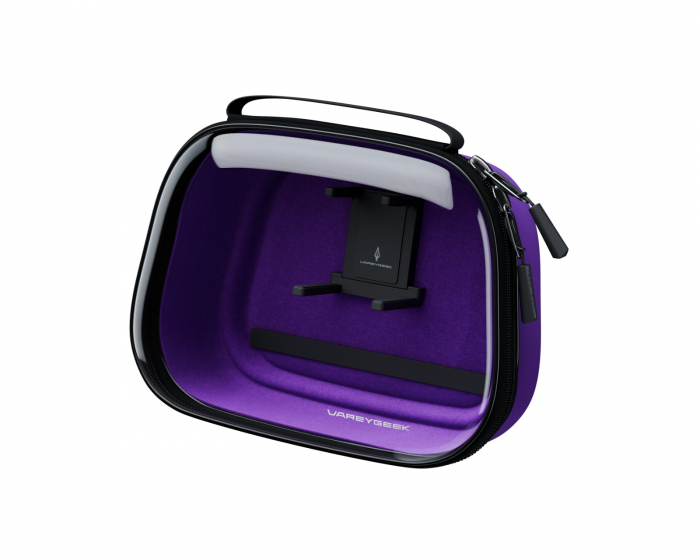 VAREYGEEK Crystal Shell Bæretaske til Controller - Purple