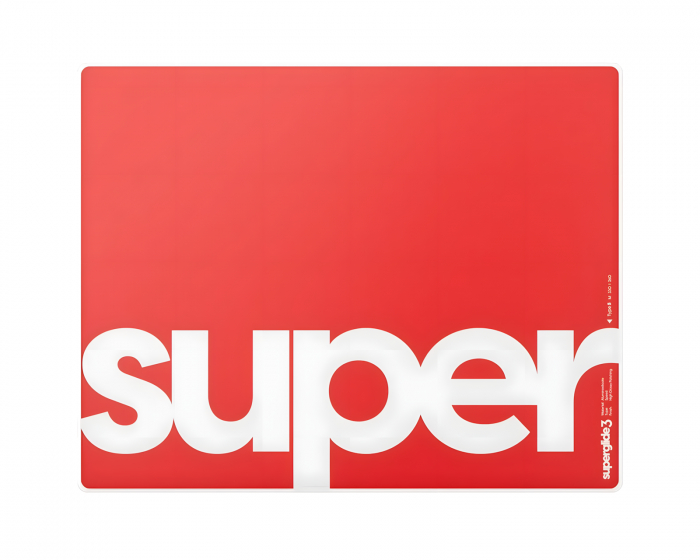 Superglide Glas Musemåtte v3 M - Type-S - Rød