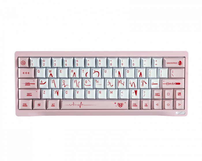 Chilkey SF60 HE Gaming Tastatur ANSI - Star Diamond Pink [WS Poseidon]