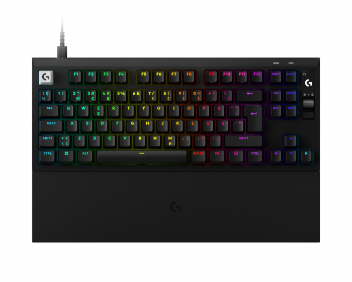 Logitech PRO X 2 Rapid TKL Gaming Tastatur - Sort