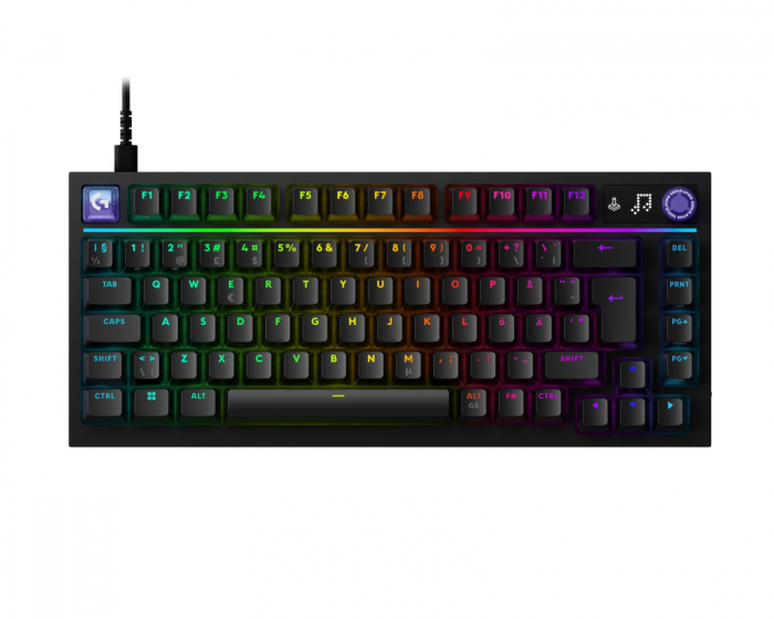 Logitech G316 X 75 Gaming Tastatur - Sort