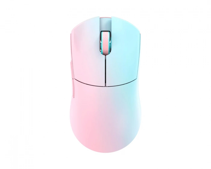 WLMouse Huan Stainless Magnesium Alloy Trådløs Gamingmus - Blå/Pink