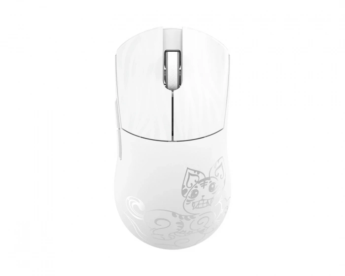 WLMouse Huan x Xi'an Museum Magnesium Trådløs Gamingmus - Hvid/Sølv - Limited Edition