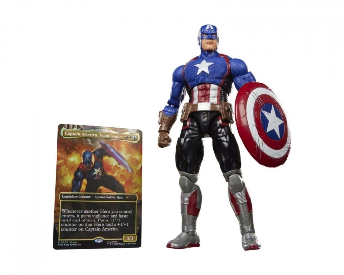Magic: the Gathering Marvel Super Heroes Marvel Legends Action Figure Captain America (Avengers: Twilight) - 15 cm