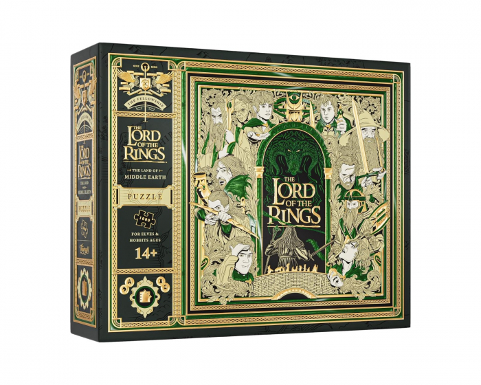  Lord of the Rings Multidimensionelt puslespil (1000 brikker)