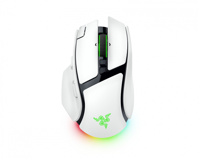 Razer Basilisk V4 Pro Gaming Mus - Hvid
