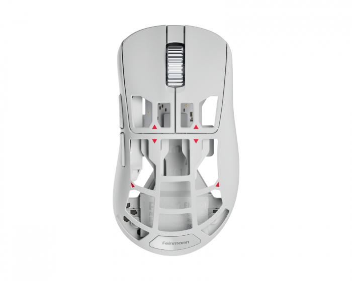 Pulsar Feinmann F01 Trådløs Magnesium Gamingmus - Alpine White