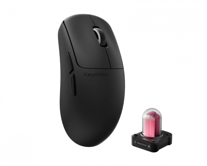 Keychron G6 HE 8K Trådløs Gamingmus - Sort