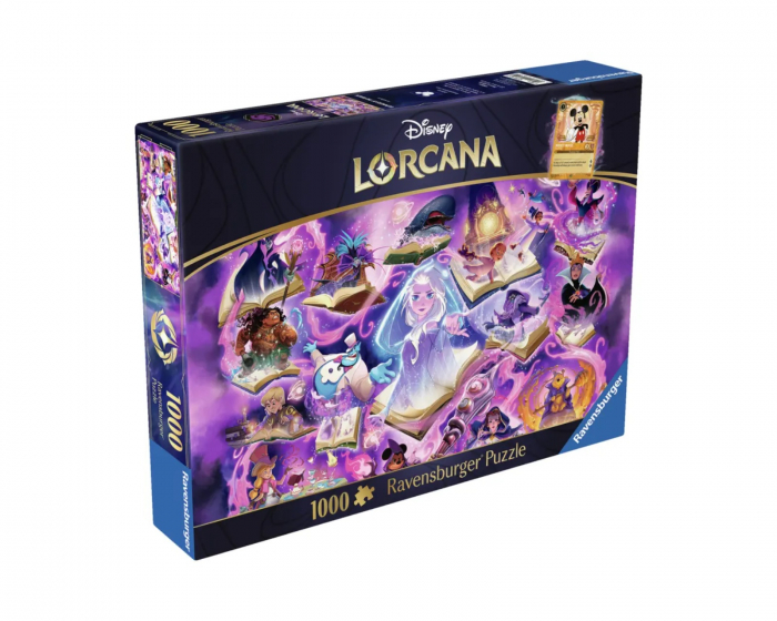 Disney Lorcana TCG Glimmers of the Realm: Amethyst 1000p - Puslespil