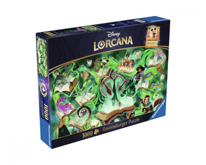 Disney Lorcana TCG Glimmers of the Realm: Emerald 1000p - Puslespil