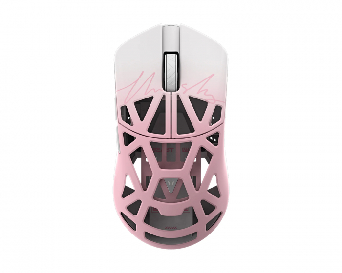 WLMouse Beast X Mini V2 Trådløs Gamingmus - Rosa/Hvid