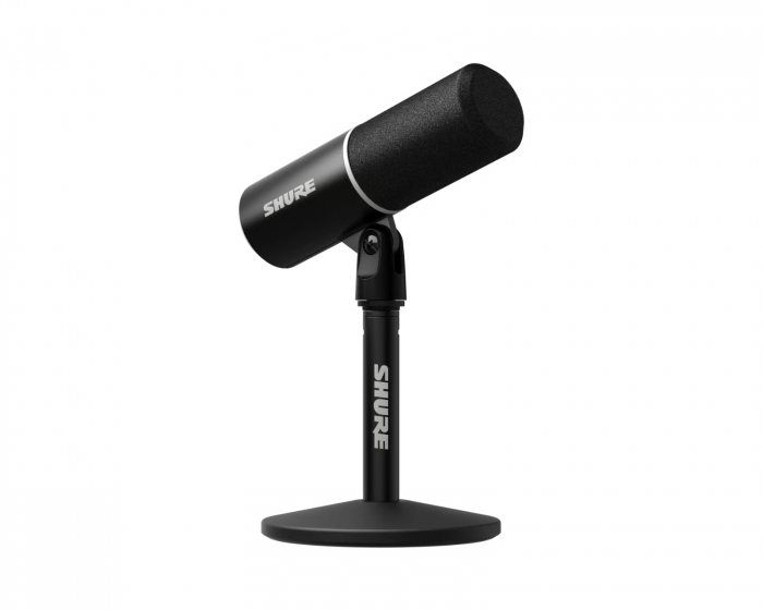 Shure MV6 Gen 2 USB-C Streaming- og Gaming-mikrofon - Sort