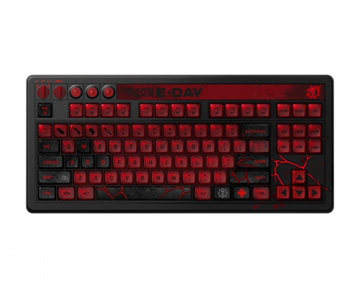 8Bitdo Retro 87 Mekanisk Tastatur ANSI - Gears of War E-Day Edition
